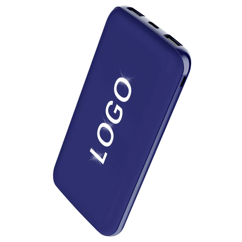 Внешний аккумулятор Kugo, 10000 mAh с подсветкой гравировки, черный — 2046.03
