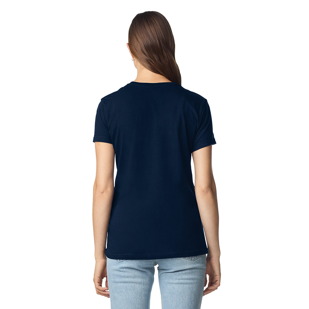 Футболка SOFTSTYLE WOMAN, ЧЕРНЫЙ L — GIL64000nvS