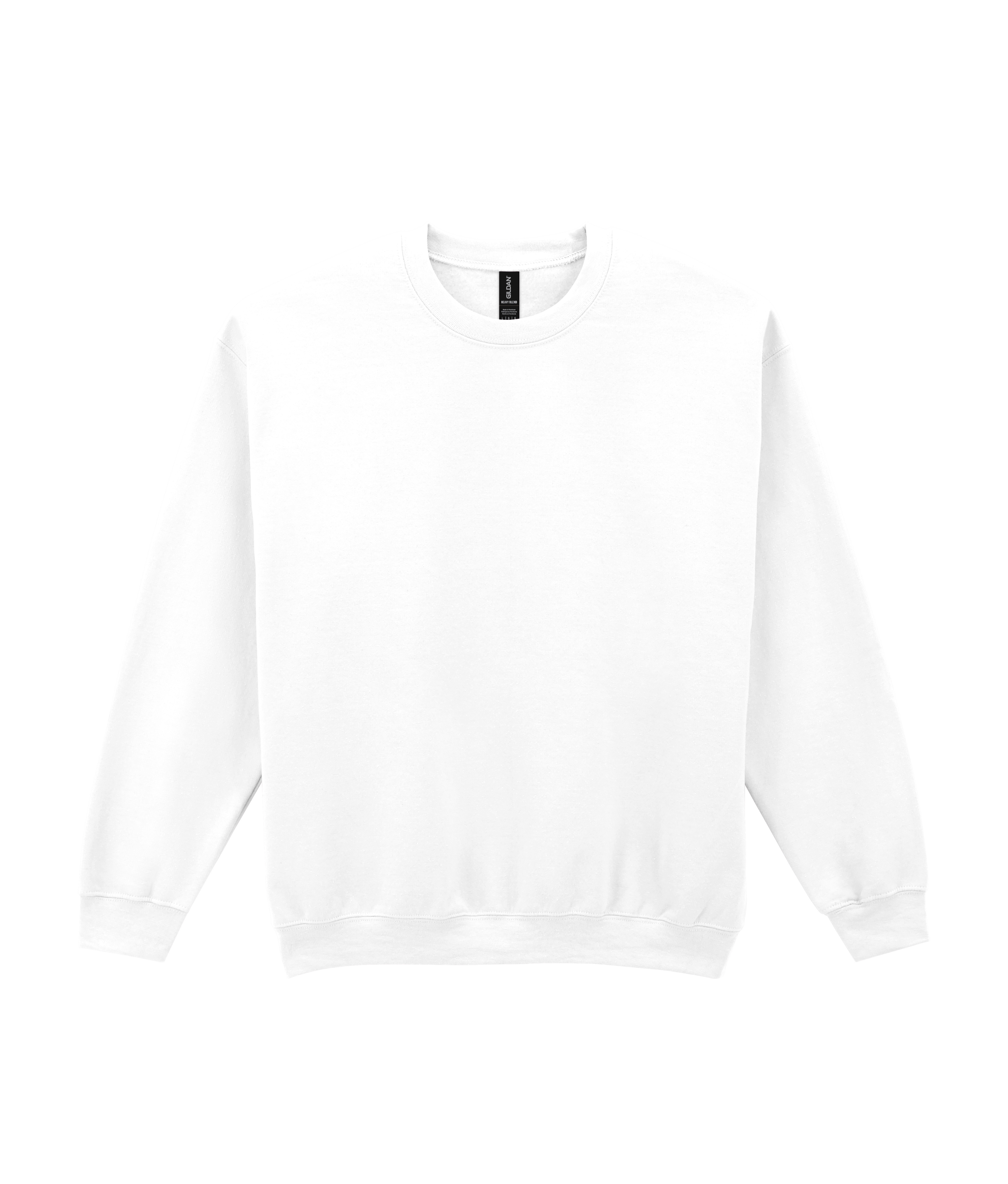 Свитшот HEAVY BLEND, ЧЕРНЫЙ 2XL — GI18000wh2XL
