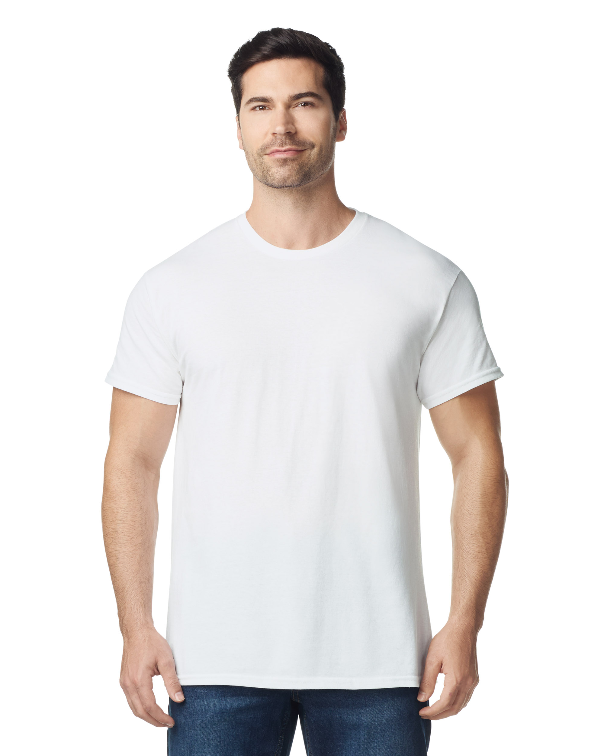 Футболка LIGHT COTTON, ЧЕРНЫЙ 2XL — GI3000whS
