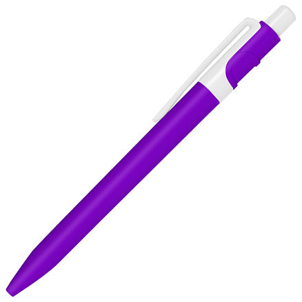 Ручка шариковая пластиковая Ravena Color, белая — 1535.15