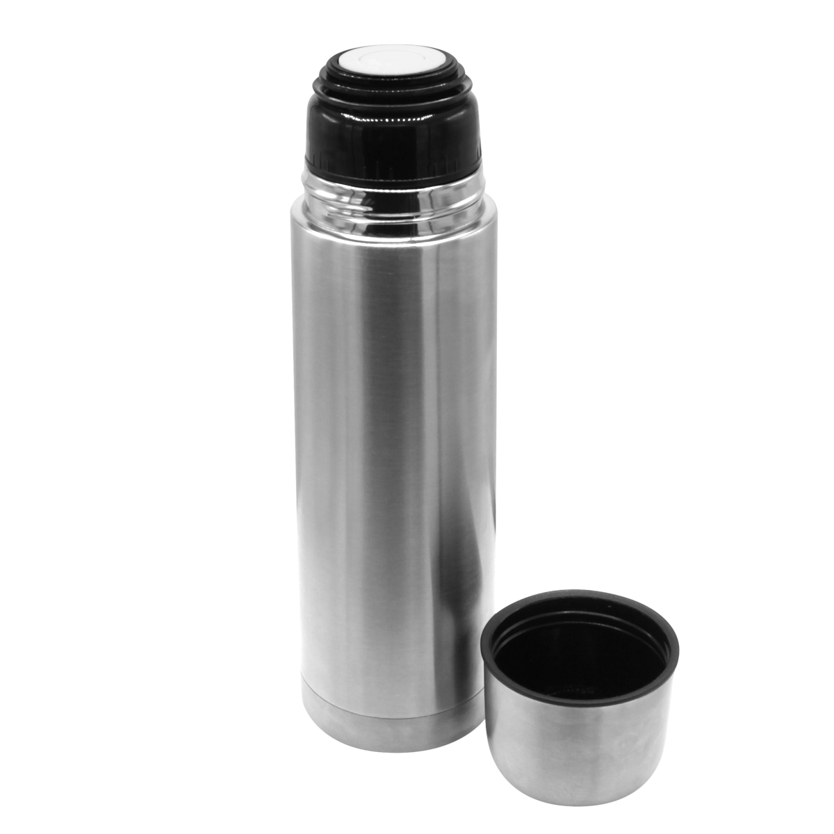 Термос Picnic Silver, серебристый — 5005.09