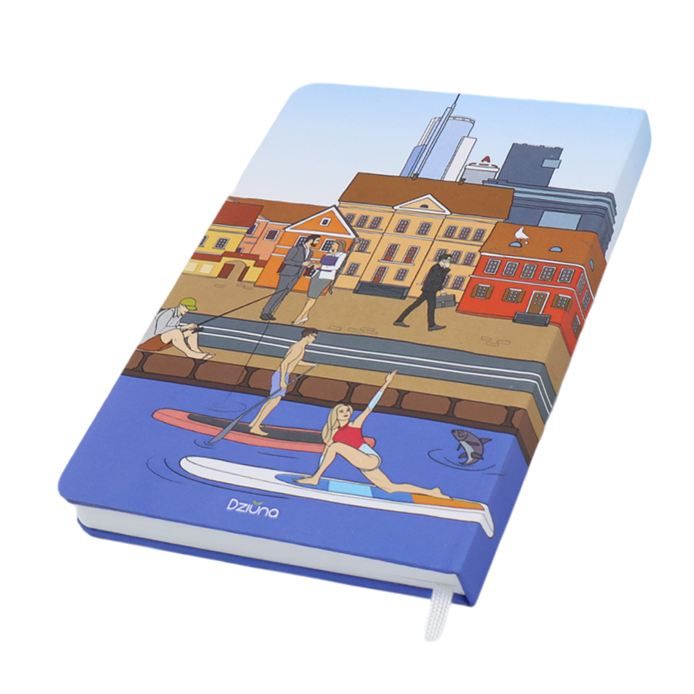 Записная книжка A6 Dziuna Театр в линейку 10,5 x 16 см — Dz08