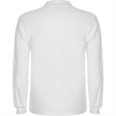 Футболка поло ESTRELLA L/S мужская, БЕЛЫЙ 3XL