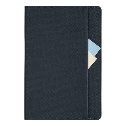 Ежедневник Flexy Smart Combi Daphne А5, черный, недатированный, в гибкой обложке — 65641.1.09 new