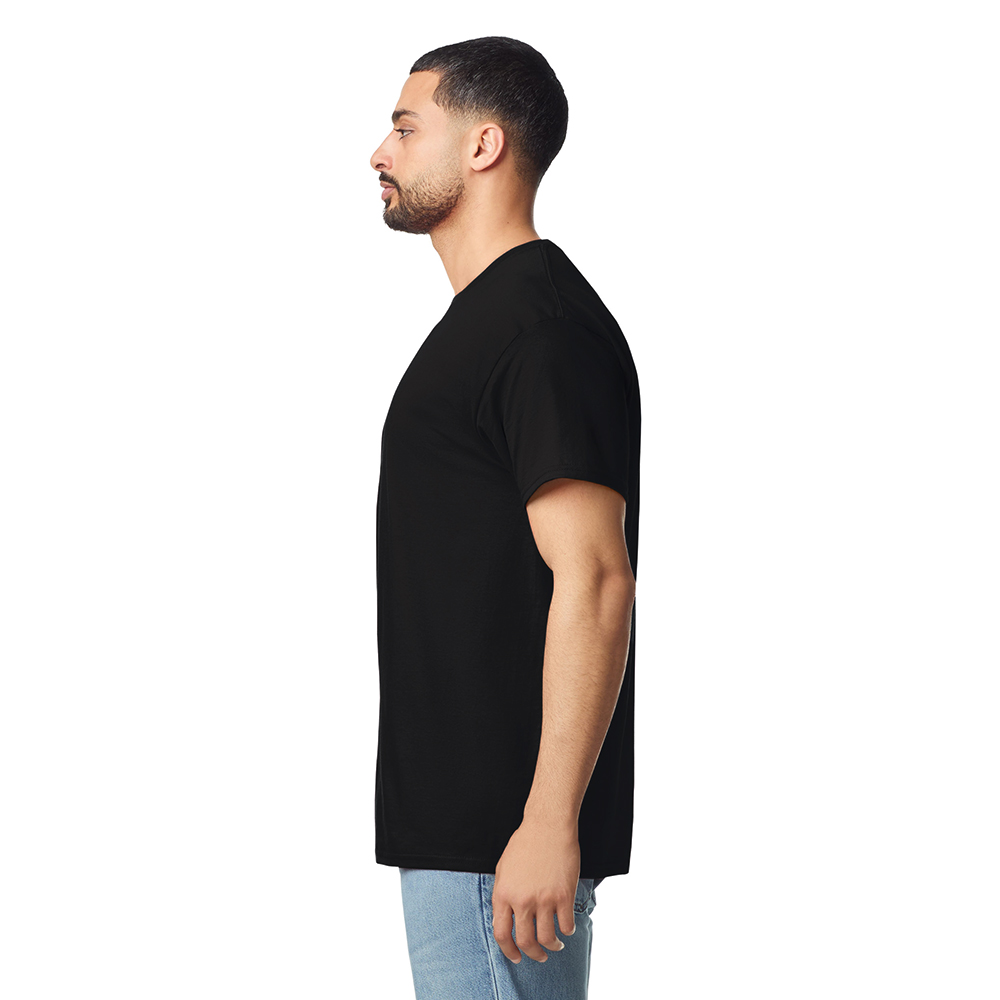 Футболка LIGHT COTTON, ЧЕРНЫЙ 2XL — GI3000blXS