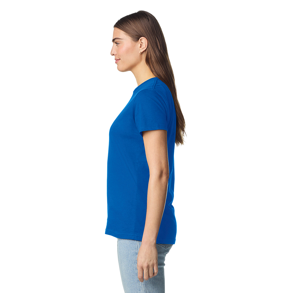 Футболка SOFTSTYLE WOMAN, ЧЕРНЫЙ L — GIL64000roS