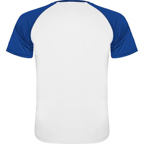Спортивная футболка INDIANAPOLIS мужская, БЕЛЫЙ/КОРОЛЕВСКИЙ СИНИЙ 3XL