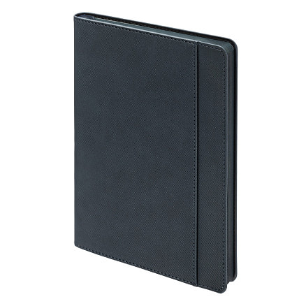 Ежедневник Flexy Smart Combi Daphne А5, черный, недатированный, в гибкой обложке — 65641.1.09 new
