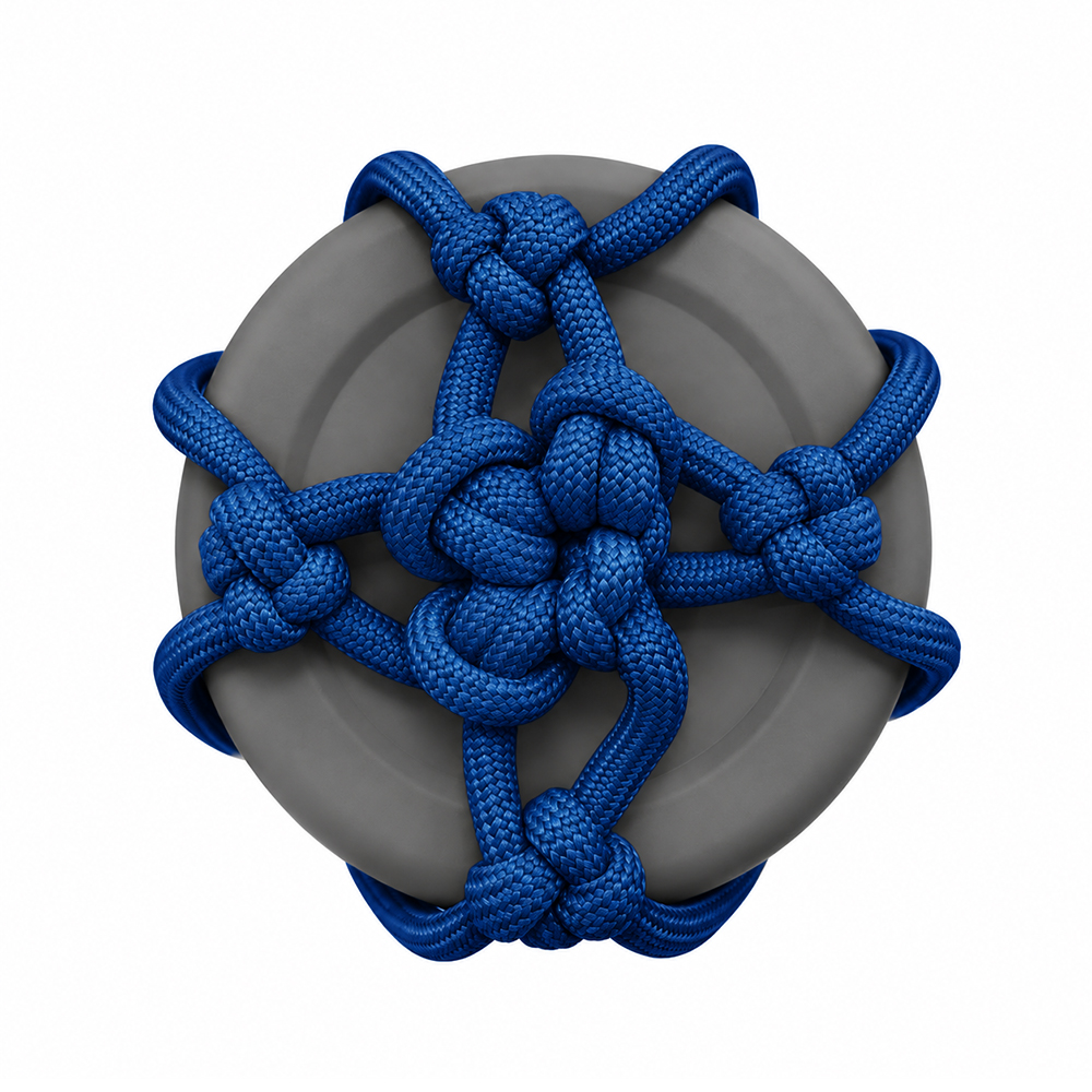 Авоська CrossKnit, серая — 4112.15