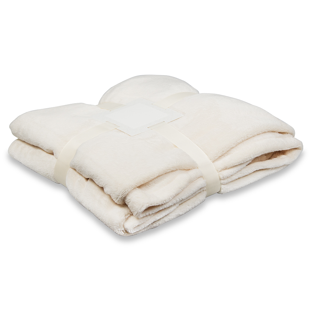 Плед флисовый SUPER SOFT COMFORT TRAVEL, серый — 615113.21