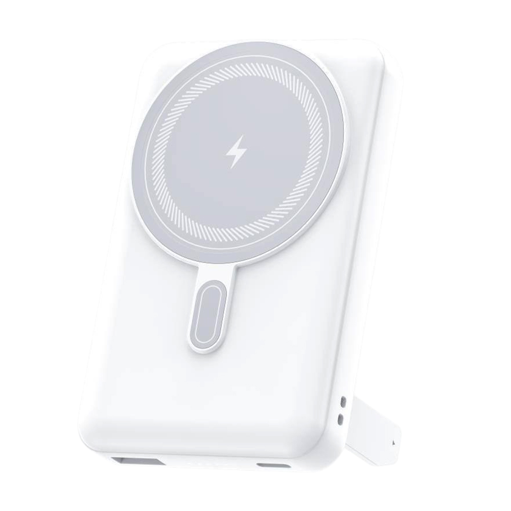 Магнитный внешний аккумулятор Axion с беспроводной зарядкой (15W), 10000 Mah