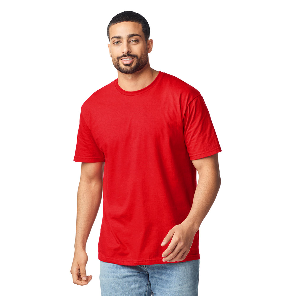Футболка SOFTSTYLE, ЧЕРНЫЙ 2XL — GI64000reS