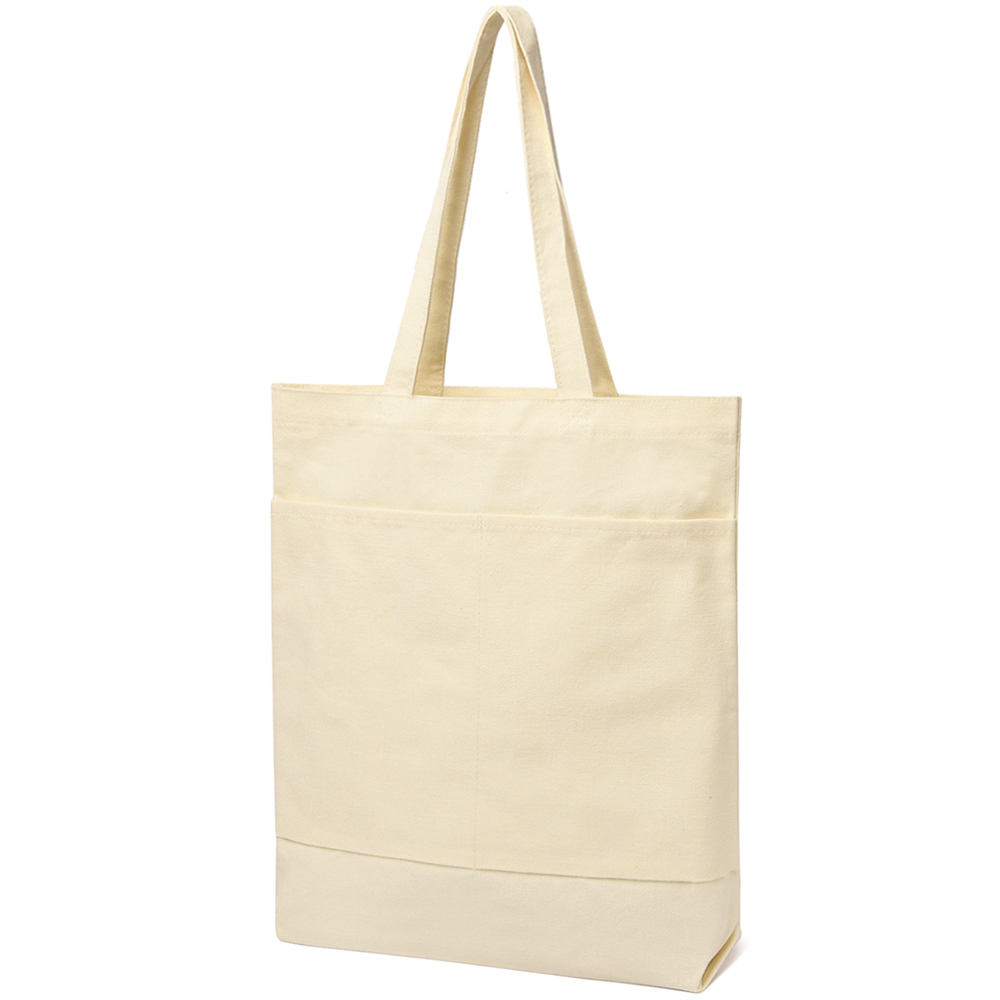 Сумка для покупок JETTA с карманами 325 г/м², натуральная