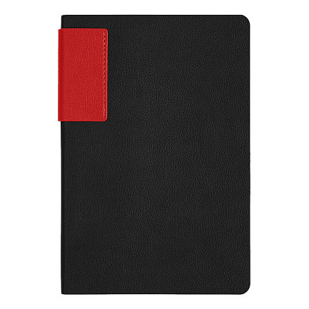 Ежедневник Flexy Star Sivilia Black Edition Color А5, черно-красный, недатированный ,в гибкой обложке — 15123.135.0305 new
