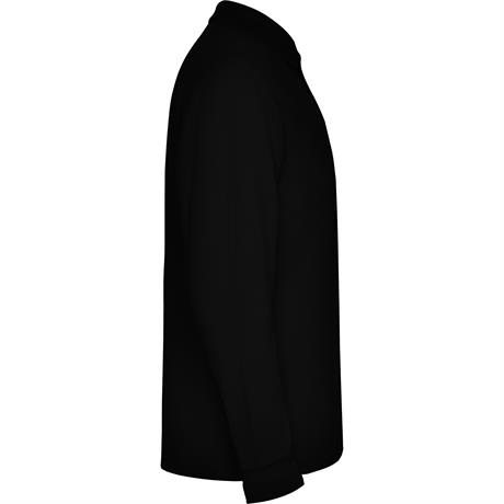 Футболка поло ESTRELLA L/S мужская, ЧЕРНЫЙ L
