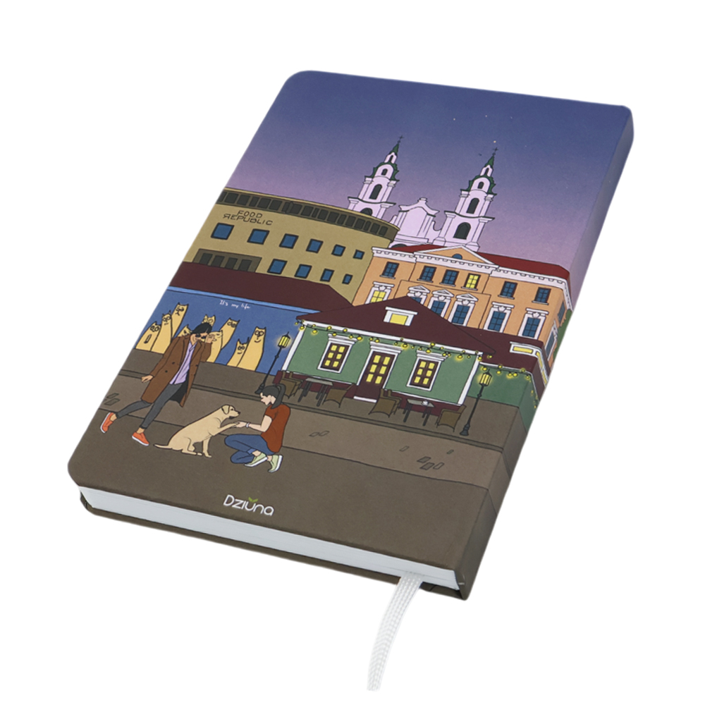 Записная книжка A6 Dziuna Театр в линейку 10,5 x 16 см — Dz011