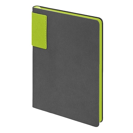 Ежедневник Flexy Star Sivilia Grey Edition Color А5, серо-оранжевый, недатированный в гибкой обложке — 15123.135.0213 new