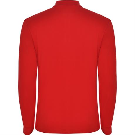 Футболка поло ESTRELLA L/S мужская, КРАСНЫЙ S