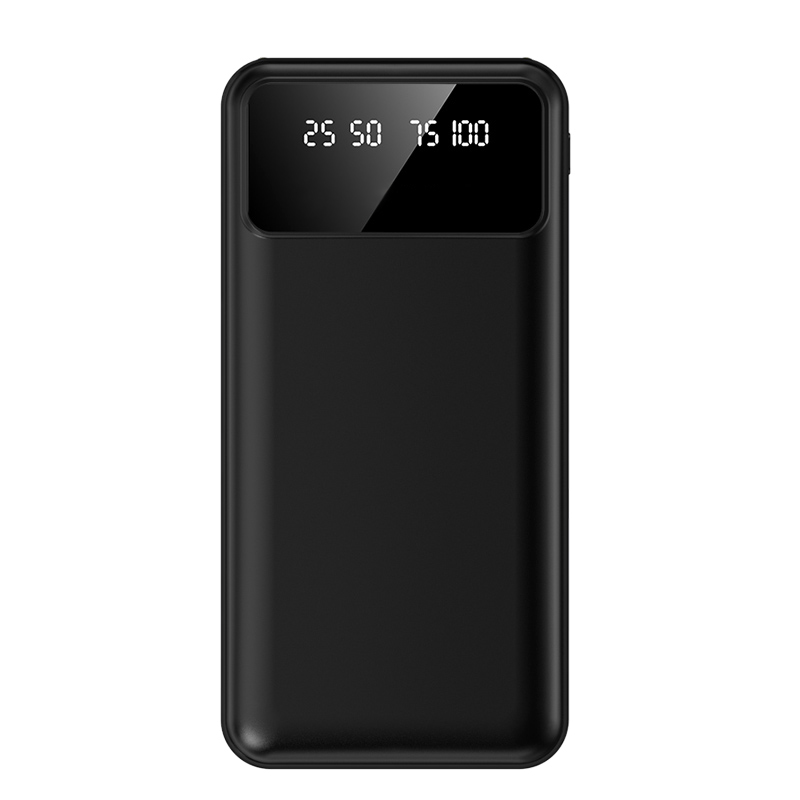 Внешний аккумулятор Dorado 10 000 mAh с фонариком, белый — 2037.02