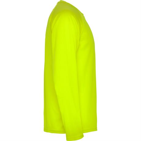 Спортивная футболка MONTECARLO L/S мужская, ФЛУОРЕСЦЕНТНЫЙ ЖЕЛТЫЙ L