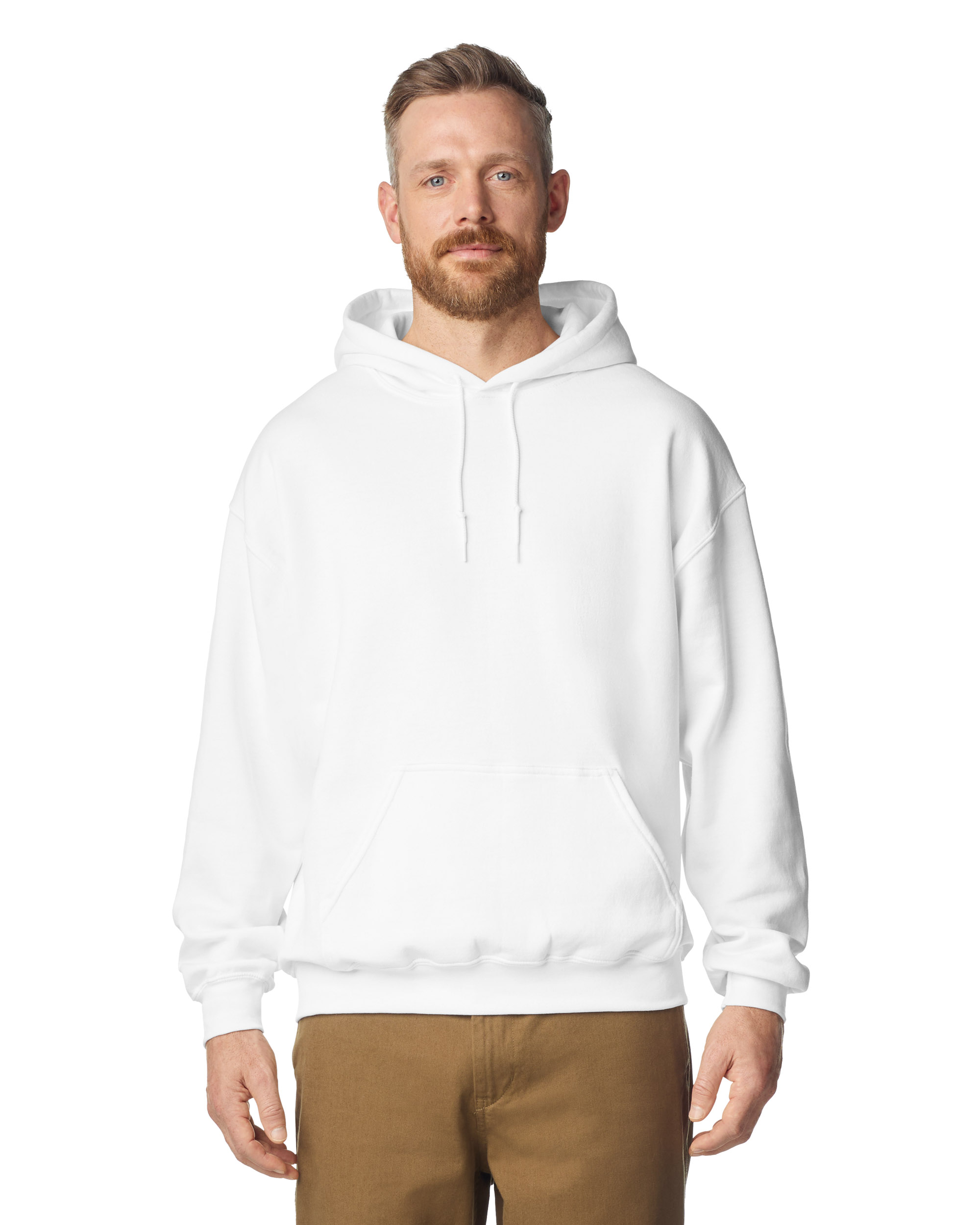 Худи HEAVY BLEND, ЧЕРНЫЙ 2XL — GI18500whS