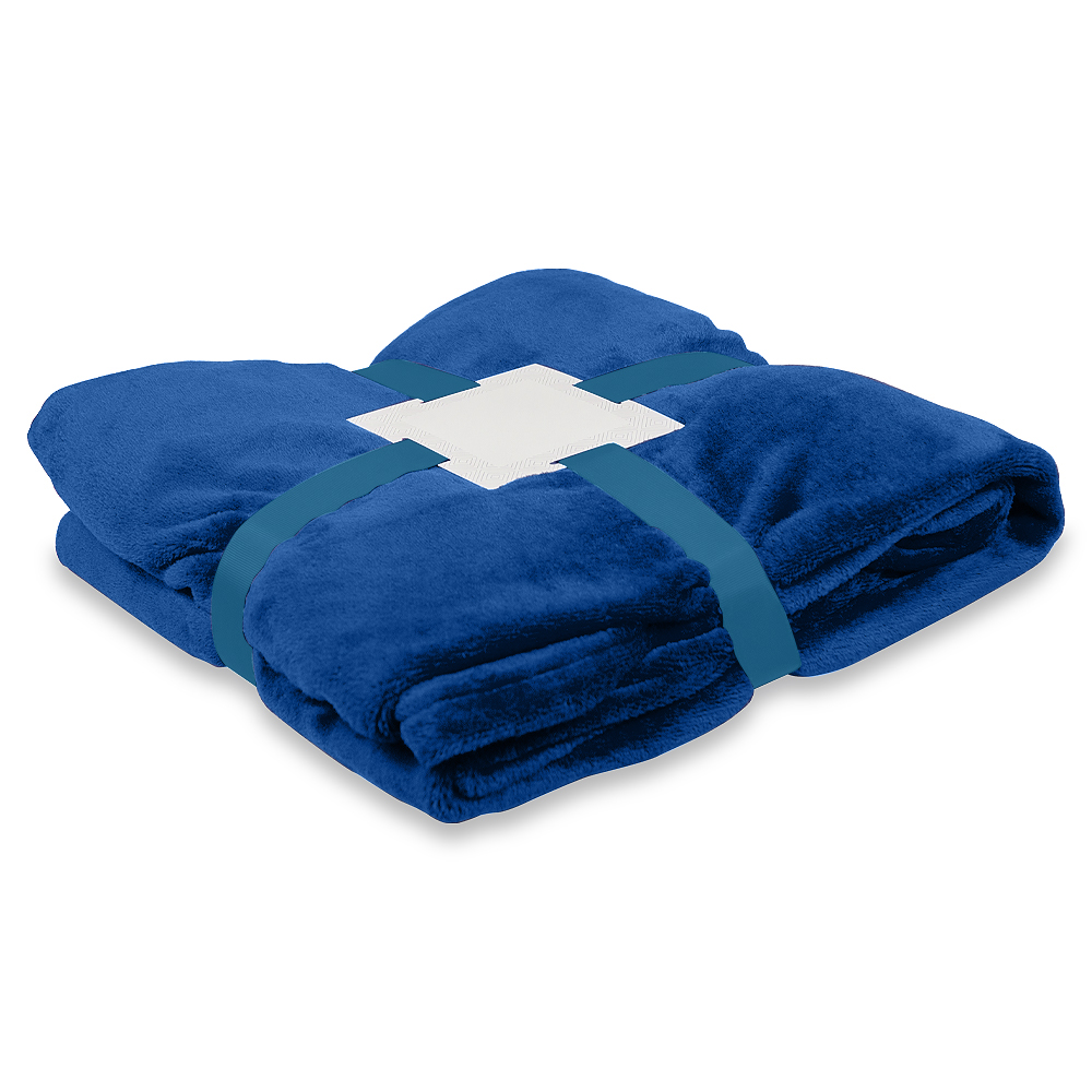 Плед флисовый SUPER SOFT COMFORT TRAVEL, серый — 615113.04