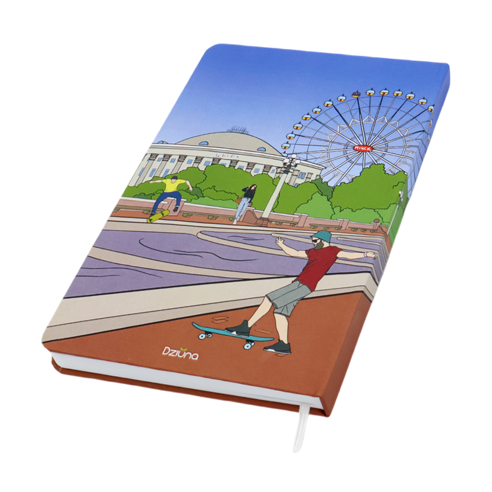 Записная книжка A6 Dziuna Театр в линейку 10,5 x 16 см — Dz010
