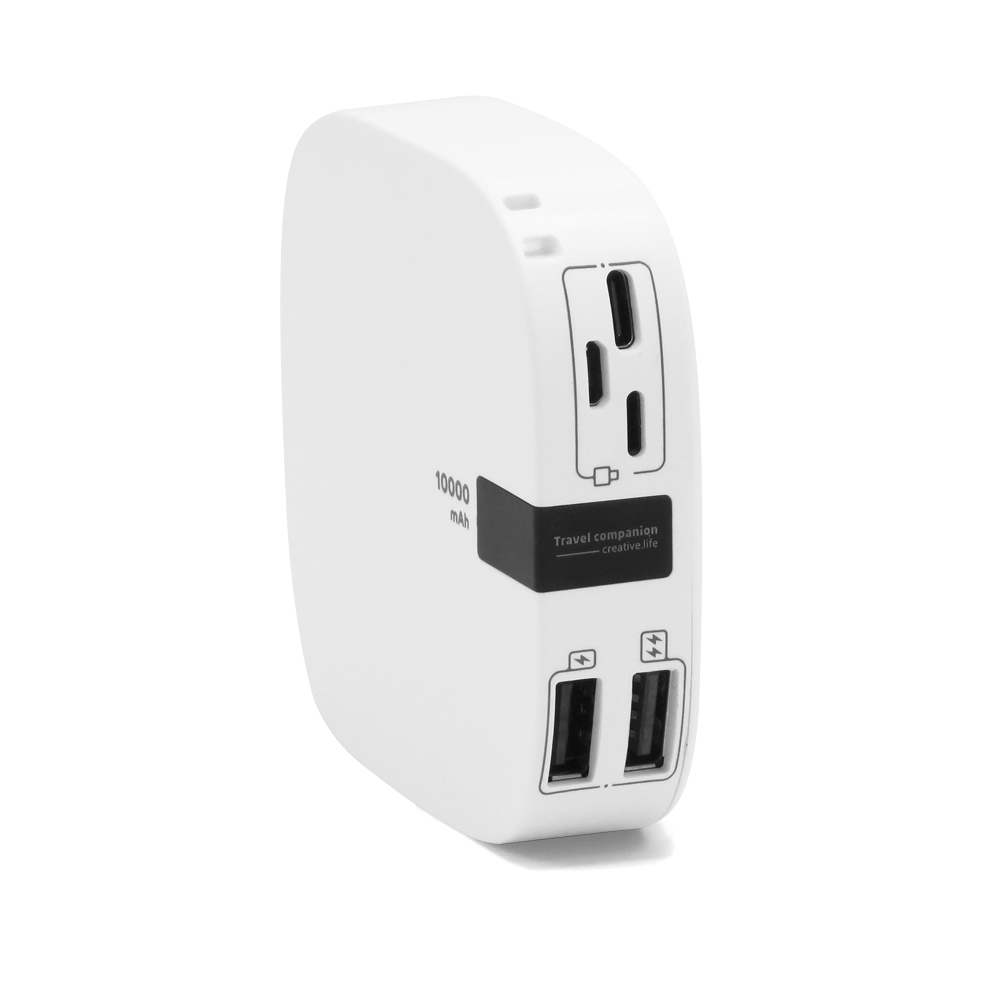 Внешний аккумулятор Revil, 10000 mAh, белый — 2013.01