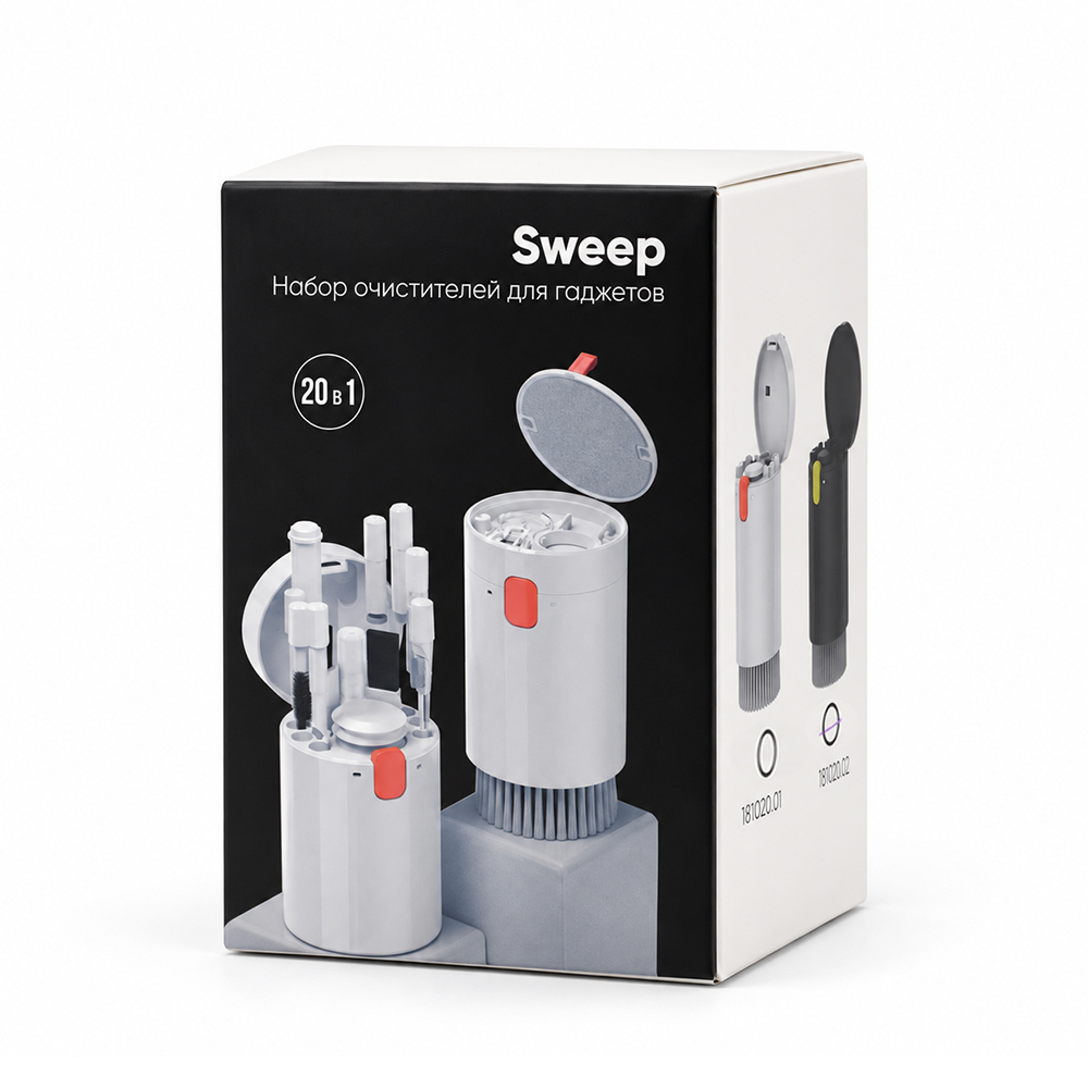 Набор очистителей для гаджетов Sweep, белый — 18102.02