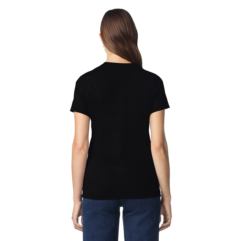 Футболка SOFTSTYLE WOMAN, ЧЕРНЫЙ L — GIL64000blS