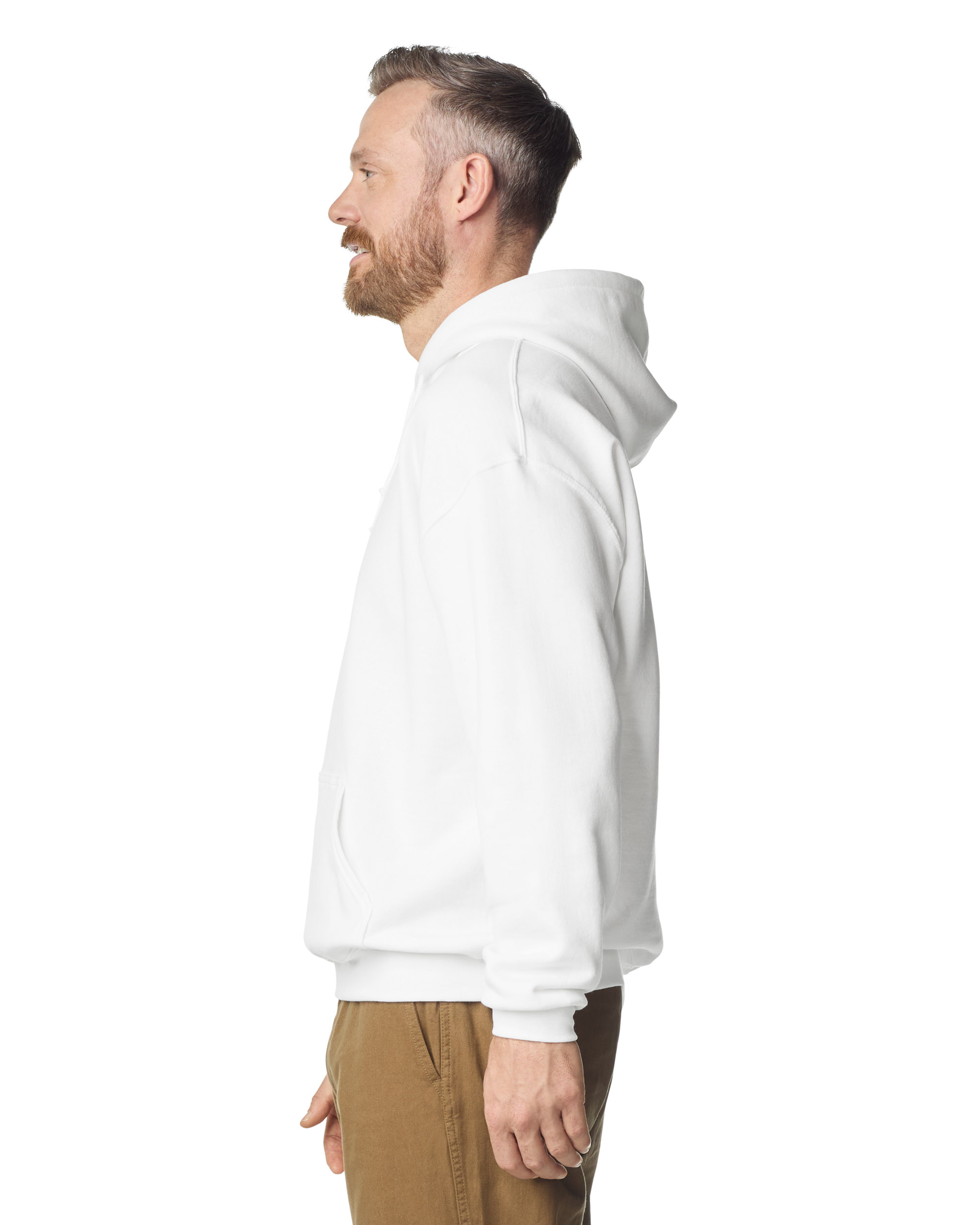 Худи HEAVY BLEND, ЧЕРНЫЙ 2XL — GI18500whS