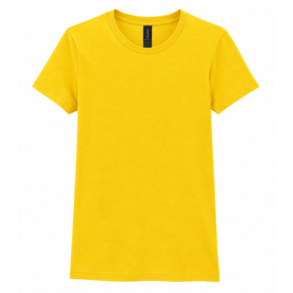 Футболка SOFTSTYLE WOMAN, ЧЕРНЫЙ L — GIL64000daS