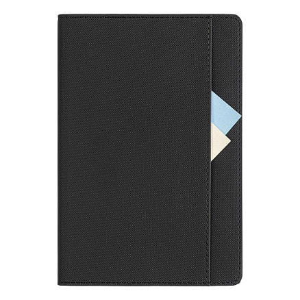 Ежедневник Flexy Smart Combi Daphne А5, черный, недатированный, в гибкой обложке — 65641.1.03 new