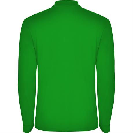 Футболка поло ESTRELLA L/S мужская, ТРАВЯНОЙ ЗЕЛЕНЫЙ 2XL