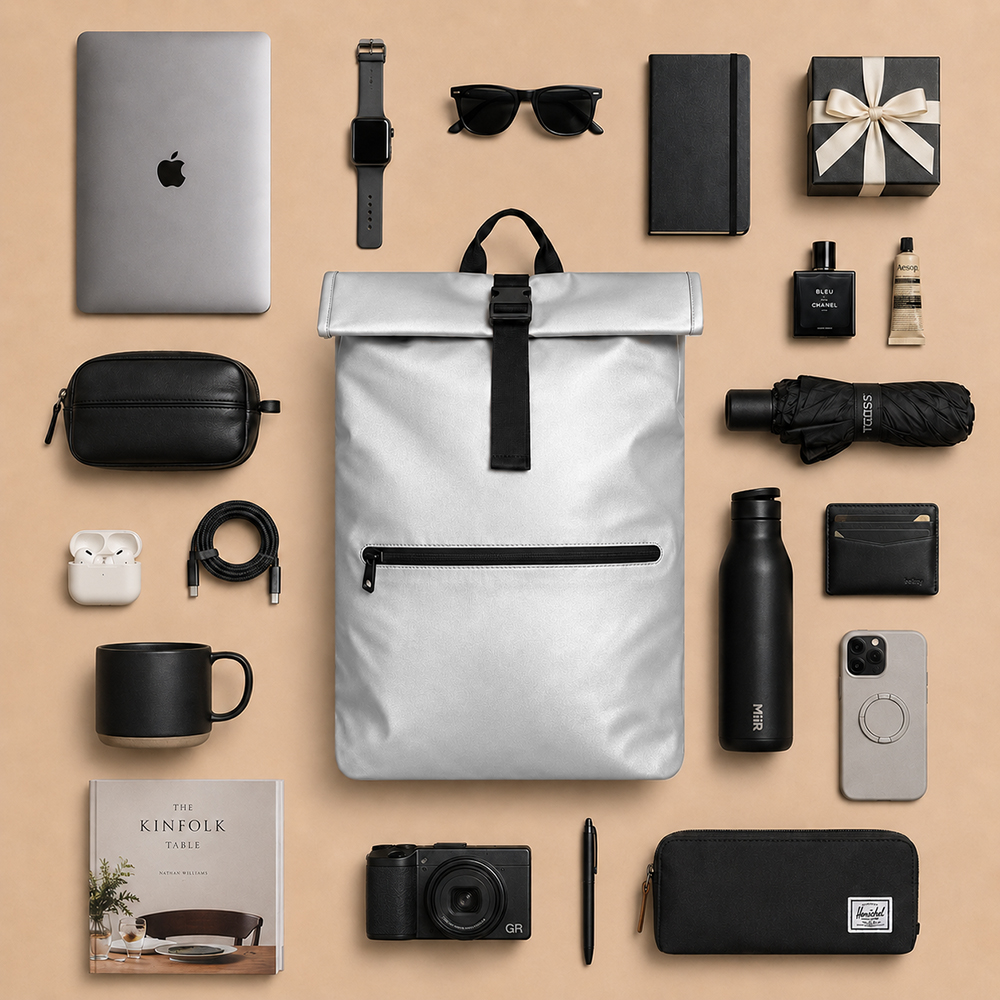 Рюкзак SKYPACK, Серебряный
