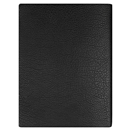 Ежедневник Flexy Foggia Leatherette B5, черный, недатированный, в гибкой обложке в подарочной коробке