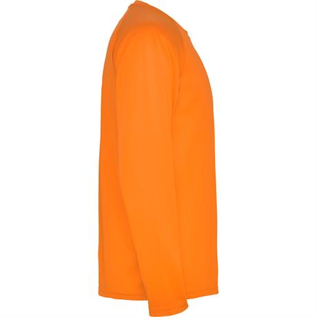 Спортивная футболка MONTECARLO L/S мужская, ФЛУОРЕСЦЕНТНЫЙ ОРАНЖЕВЫЙ 2XL