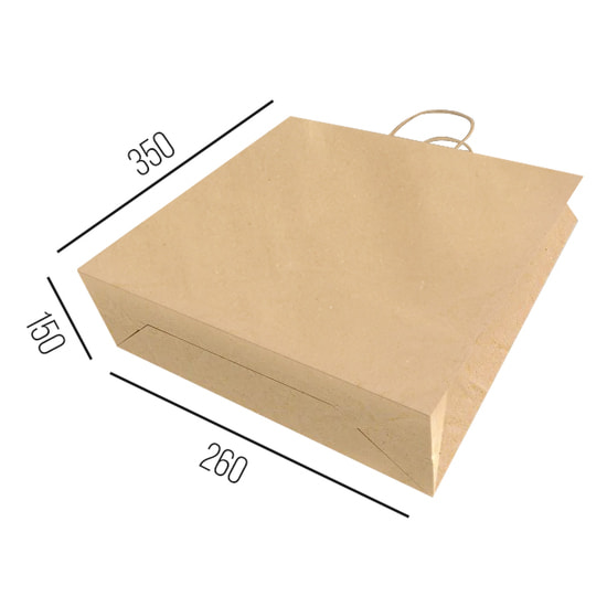 Пакет из бумаги Arrange, Бежевый