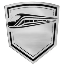 Шильд-наклейка поезд