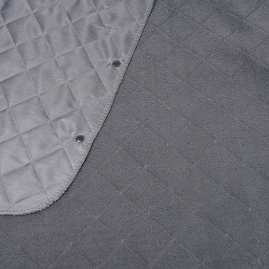 Плед PONCHO, тёмно-серый