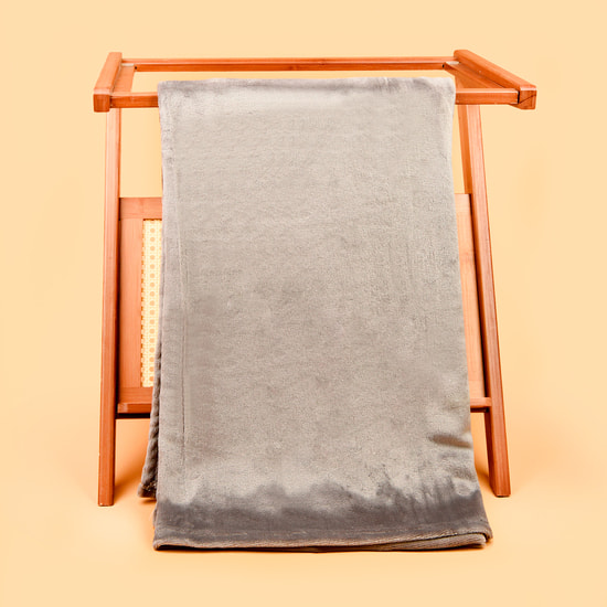 Плед FLANNEL, серый