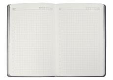 Ежедневник блок в клетку Flexy Soft Touch Latte А5