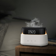 Светодиодный USB увлажнитель-ароматизатор Brava с часами