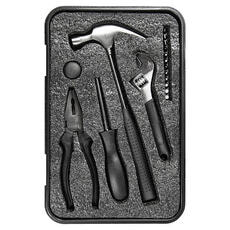 Набор инструментов Tools Baltimore черный 6 в 1 в пластиковом футляре