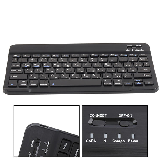 Портативная мини Bluetooth клавиатура Visible, черный