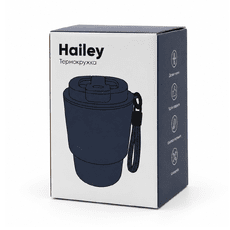 Термокружка Hailey со шнурком на карабине