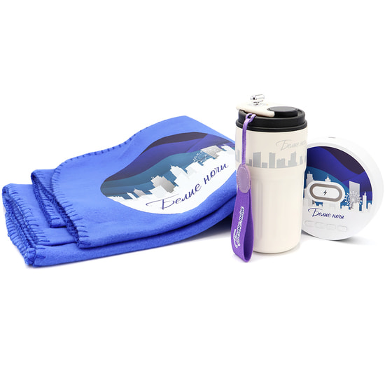 Набор БЕЛЫЕ НОЧИ, белый