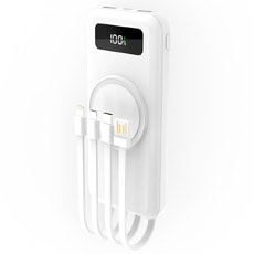 Внешний аккумулятор Authority с беспроводной зарядкой (5W), 10000 mAh