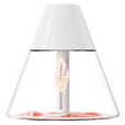 Светодиодный USB увлажнитель-аромадиффузор Cone, белый